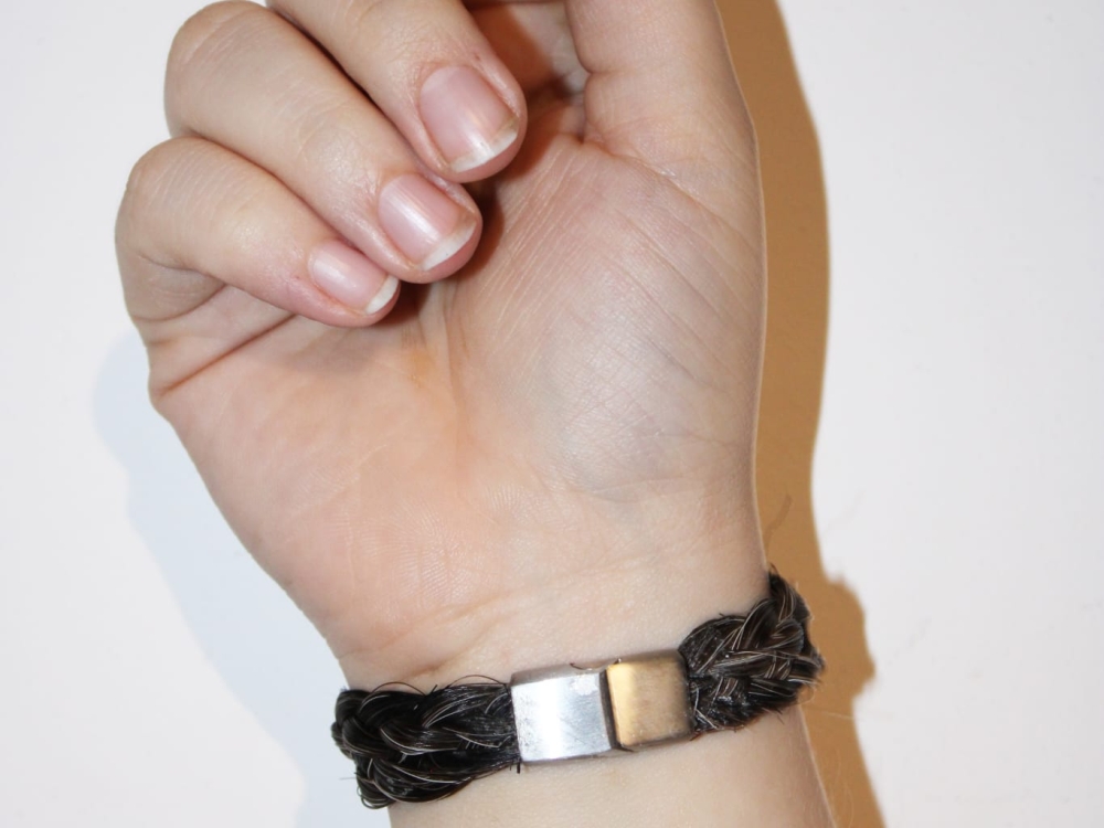 Armband van paardenhaar